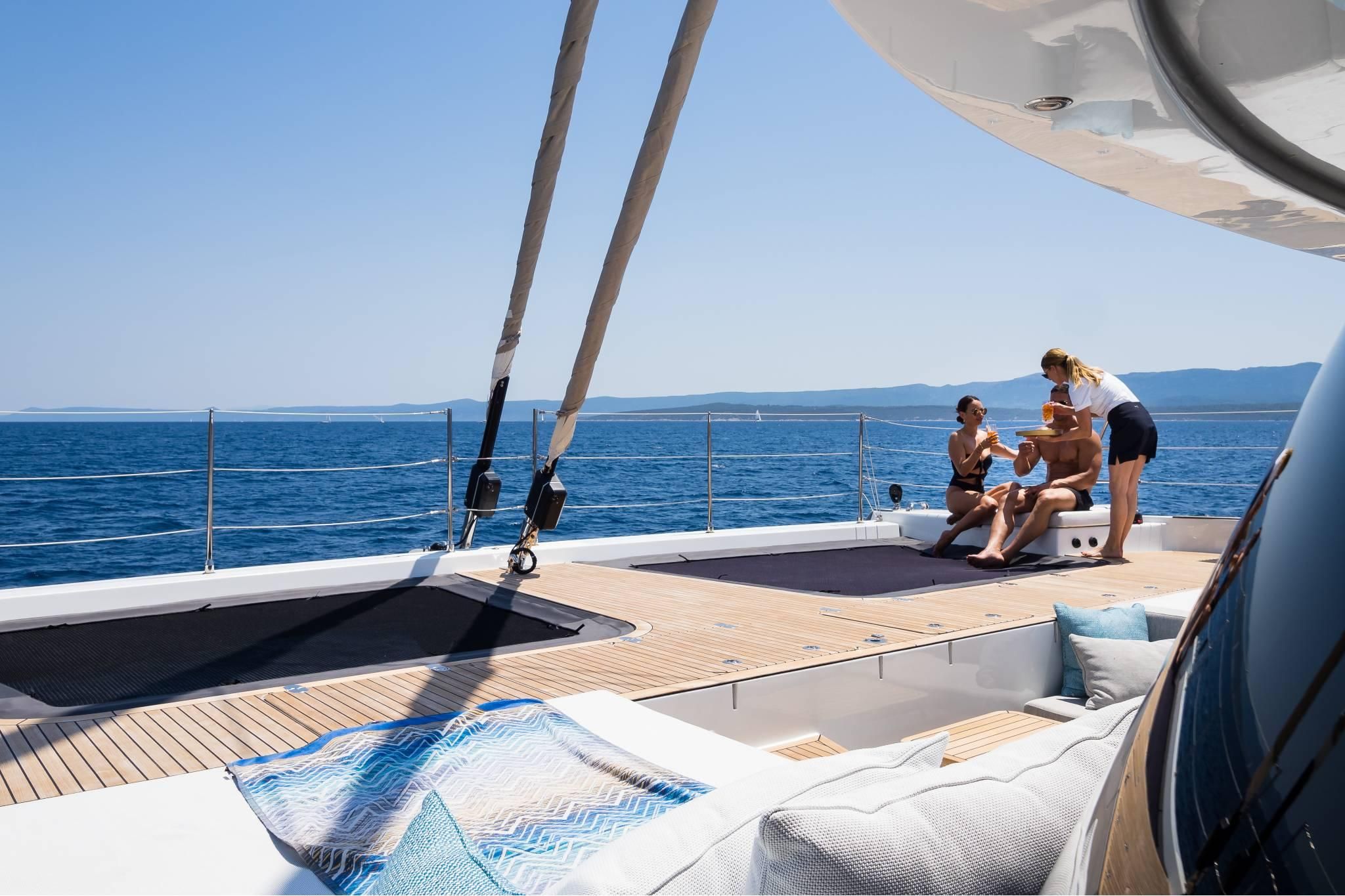 Sunreef 60 Vulpino, crewed catamaran in Croatia