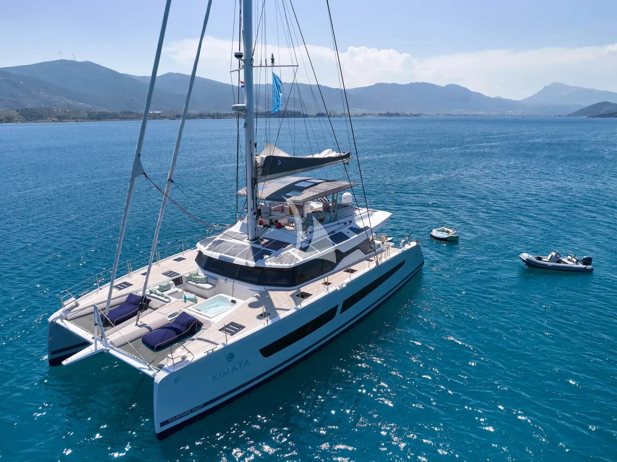 KIMATA — Fountaine Pajot crewed catamaran Greece